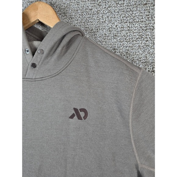 First Lite Furnace Hoody Mens XL Merino Wool Pullover Hoodie Snap Neck Jacket - Picture 4 of 13